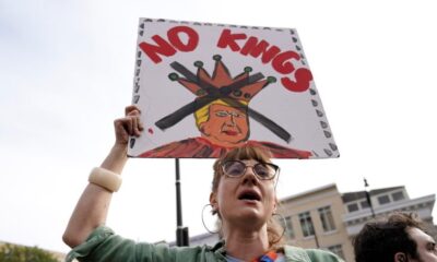 Trump says he’s no king, but he lives like one