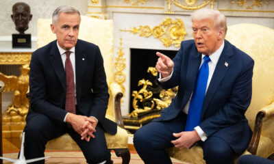 Trump imposes new economic penalties on Canada after a television ad hurt his feelings