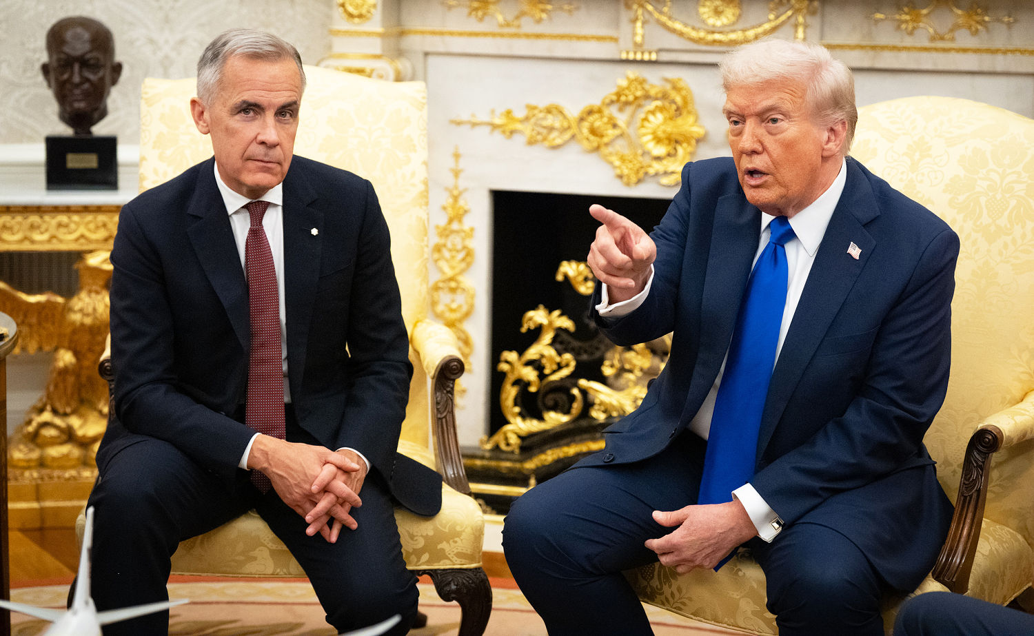 Trump imposes new economic penalties on Canada after a television ad hurt his feelings