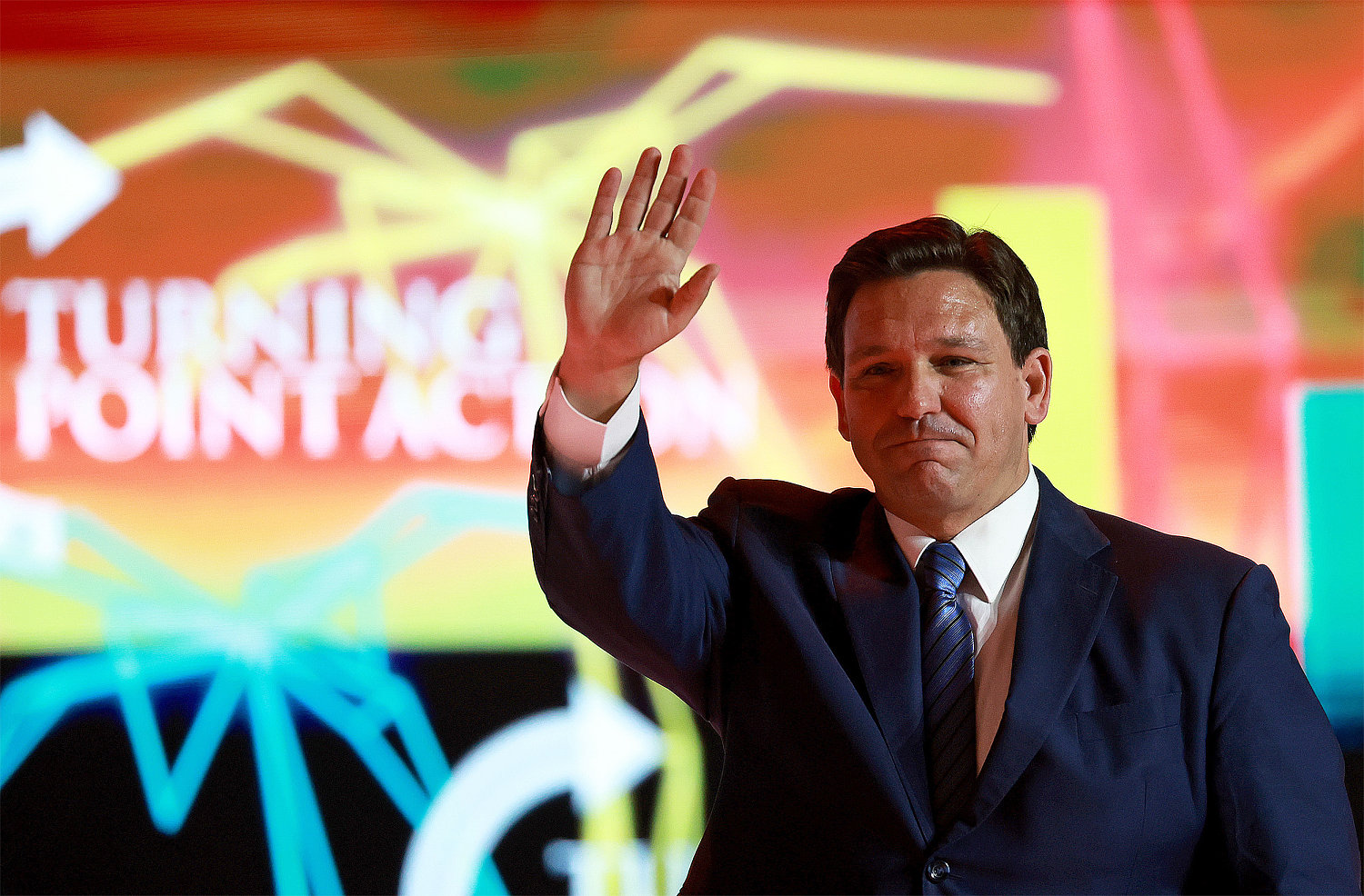 DeSantis announces Turning Point USA partnership with threatening message for schools