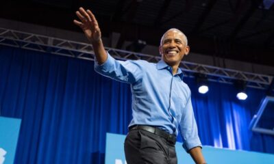 Obama slams Trump while stumping for Spanberger, Sherrill