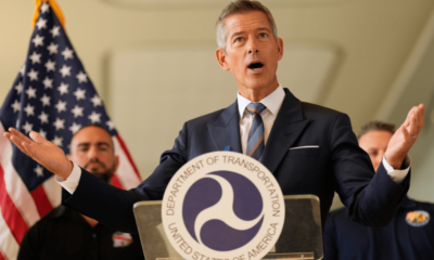 Duffy warns of ‘massively more disruption’ in air travel if shutdown extends to weekend