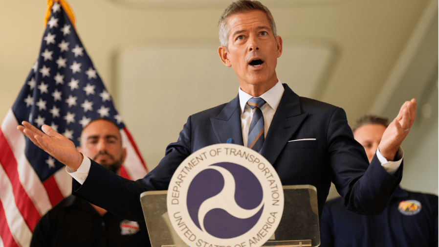 Duffy warns of ‘massively more disruption’ in air travel if shutdown extends to weekend