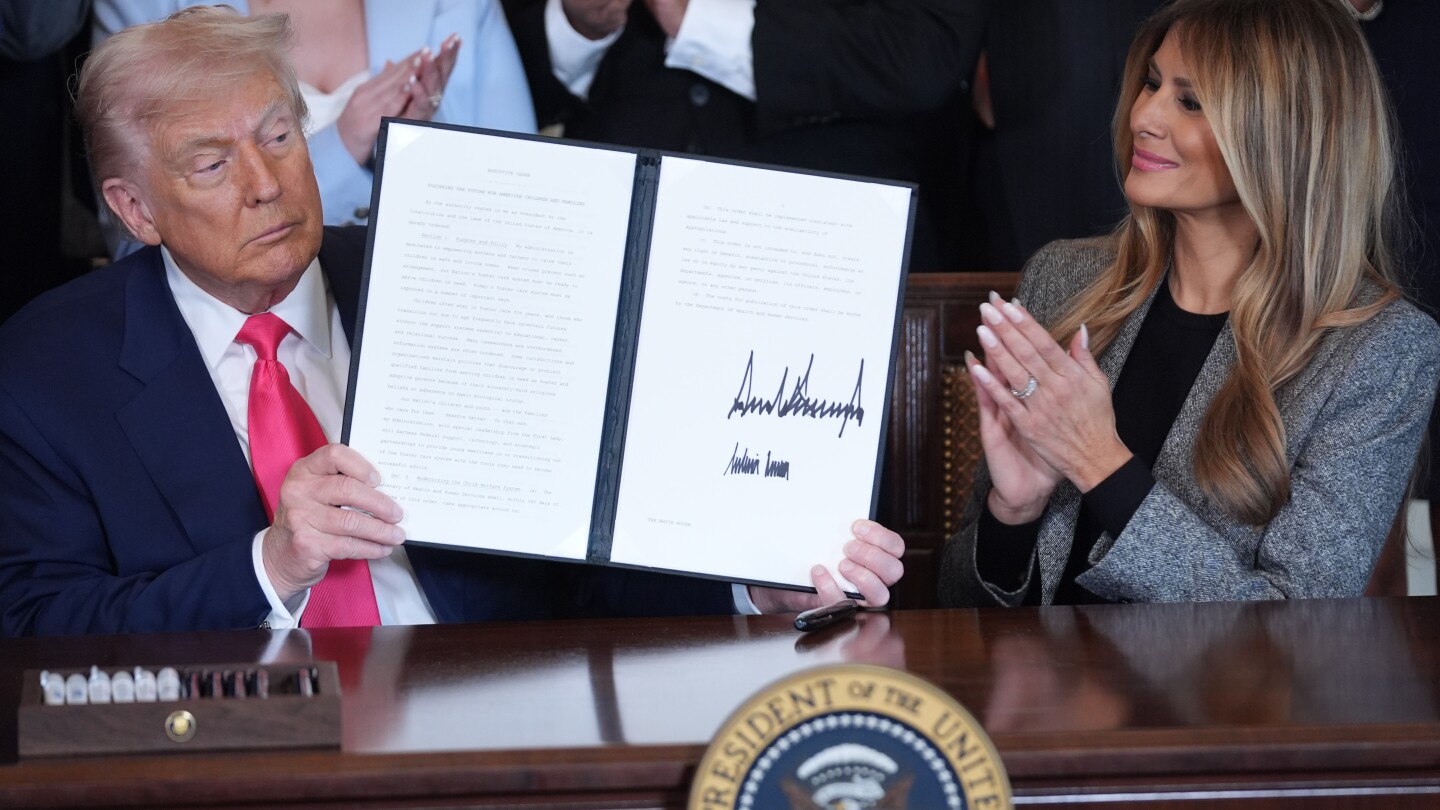 First lady launches new effort to support foster youth