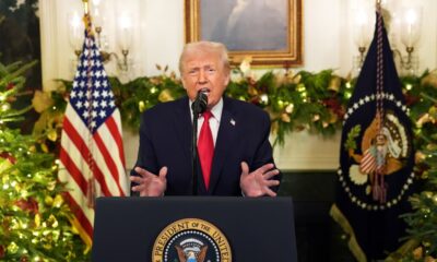 Trump uses White House address to insist he has the economy humming