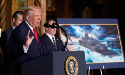 Trump unveils ‘Golden Fleet’ class of Navy battleships named for himself