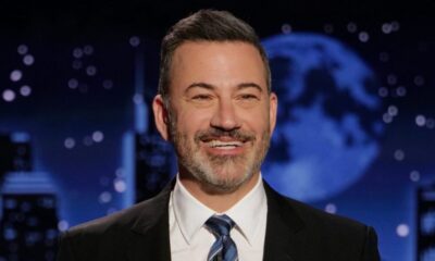 Jimmy Kimmel says ‘tyranny is booming’ in US in ‘alternative’ UK Christmas message