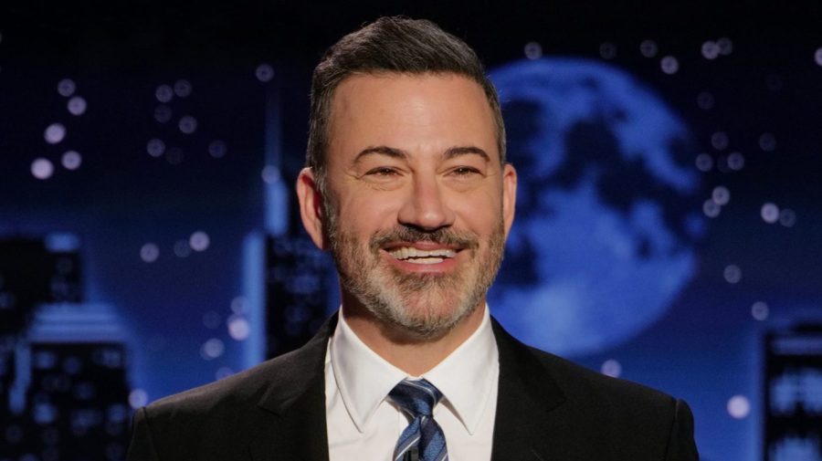 Jimmy Kimmel says ‘tyranny is booming’ in US in ‘alternative’ UK Christmas message