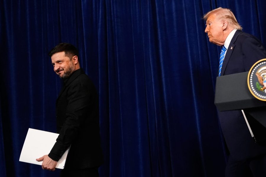 Trump says land ownership one of the main sticking points in Ukraine peace plan