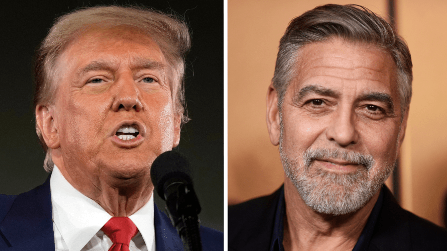 Trump swipes at George Clooney after he gets French citizenship