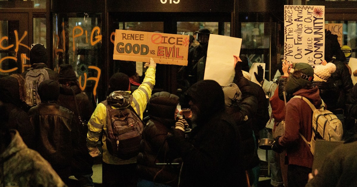 Clashes escalate between protesters, immigration officers in Minneapolis