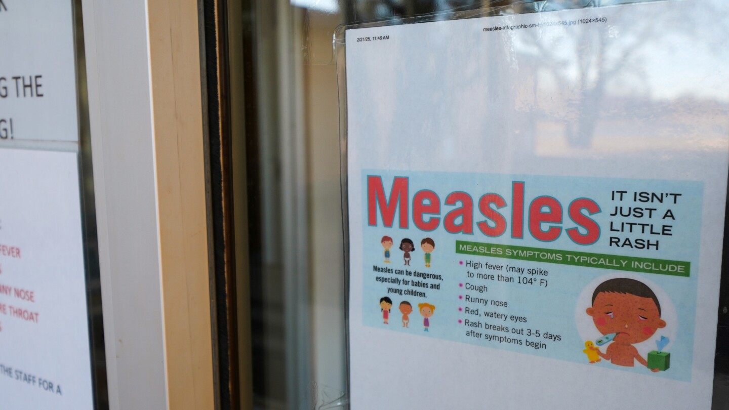 Wastewater testing helps public health officials detect measles early