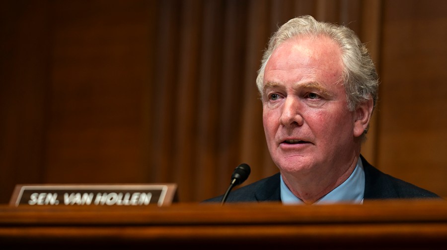 Van Hollen: ‘ICE agents are the ones breaking the law, not the peaceful protesters’