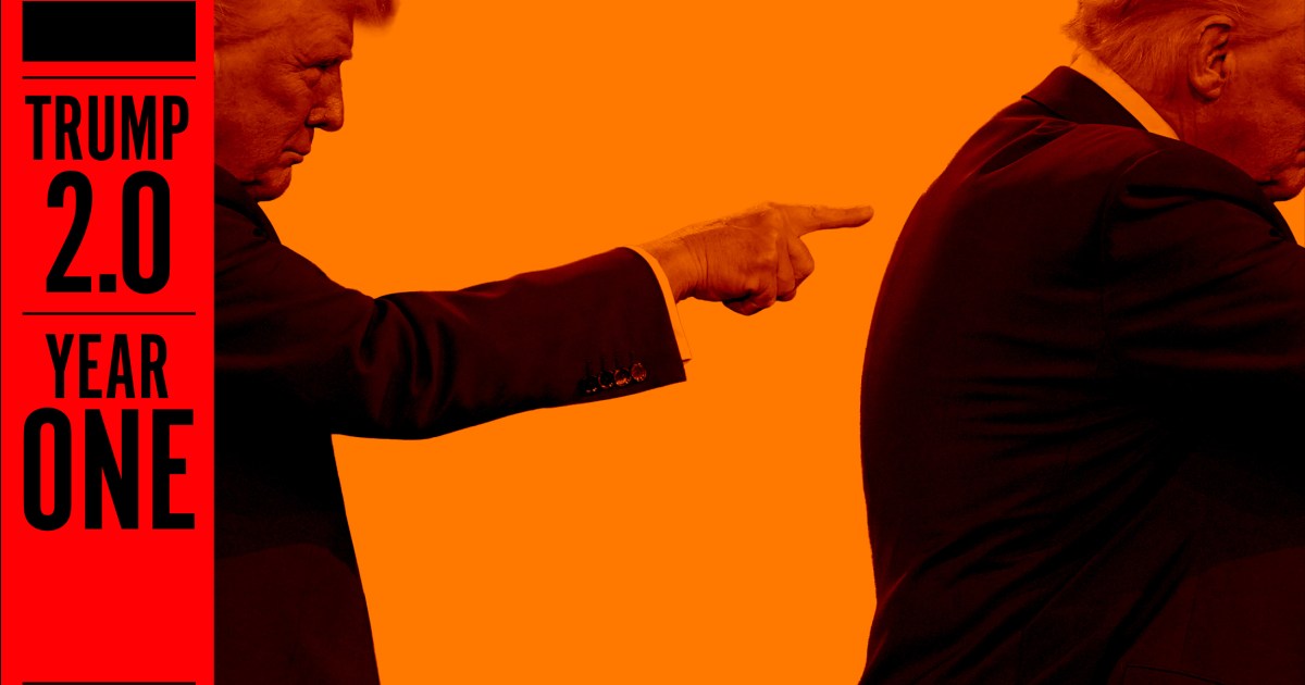 At the one-year mark, Trump runs headfirst into the dreaded ‘fifth-year curse’