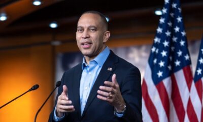 Jeffries says GOP ‘finally showed some backbone’ in criticizing Trump for racist video of Obamas