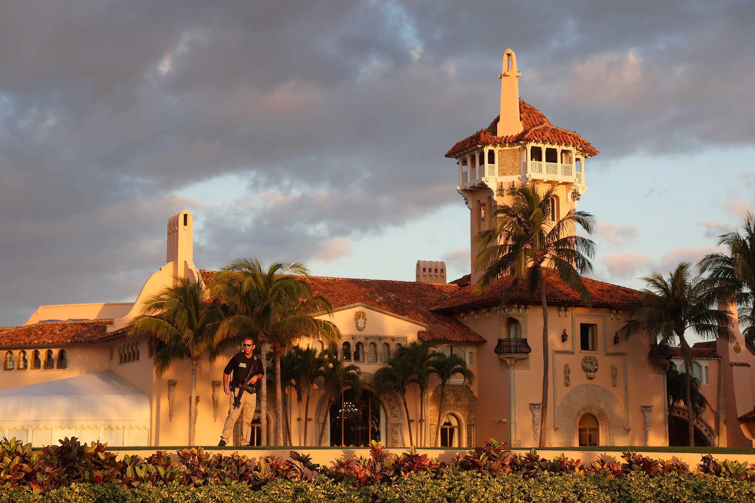 Secret Service says law enforcement fatally shot a man at Mar-a-Lago overnight