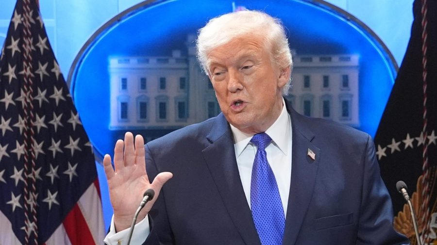 Trump posts about Olympics on closing day of games