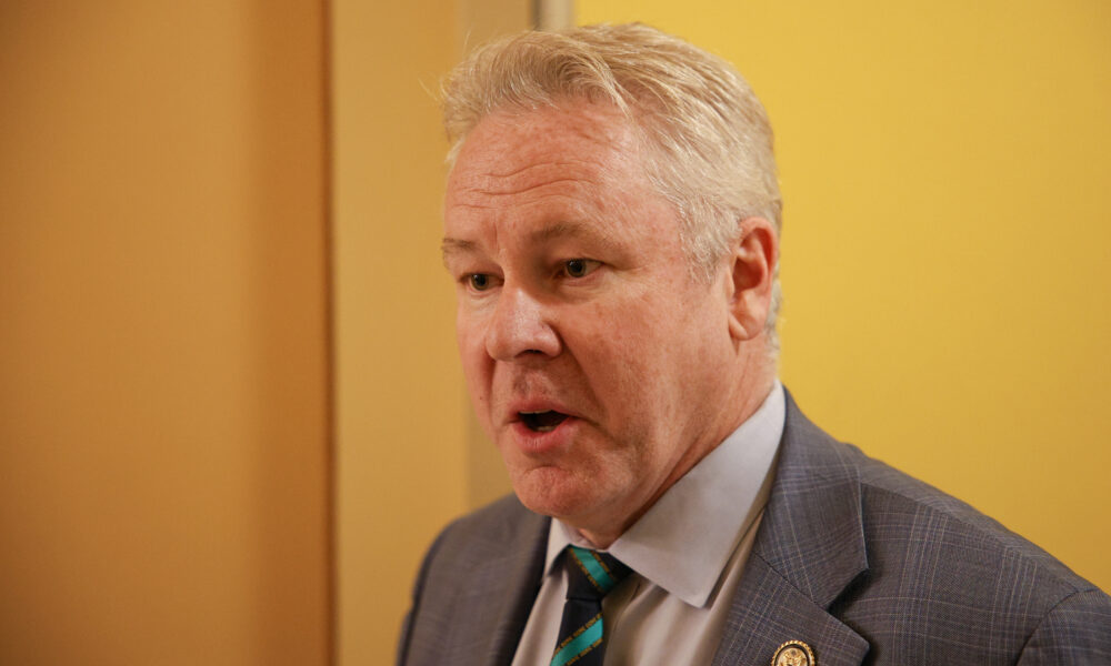 Warren Davidson is a rare hard-line Republican questioning the Middle East war