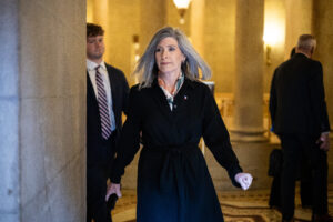 Ernst pushes spending cuts for another party-line policy package