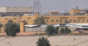 Missile strikes a helipad inside the U.S. Embassy compound in Baghdad, Iraqi security officials say