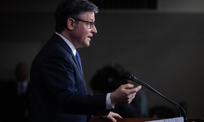 Mike Johnson declines to condemn Republicans’ anti-Muslim remarks