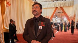 Javier Bardem sports anti-war pin, says ‘free Palestine’ at Oscars