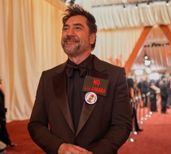 Javier Bardem sports anti-war pin, says ‘free Palestine’ at Oscars