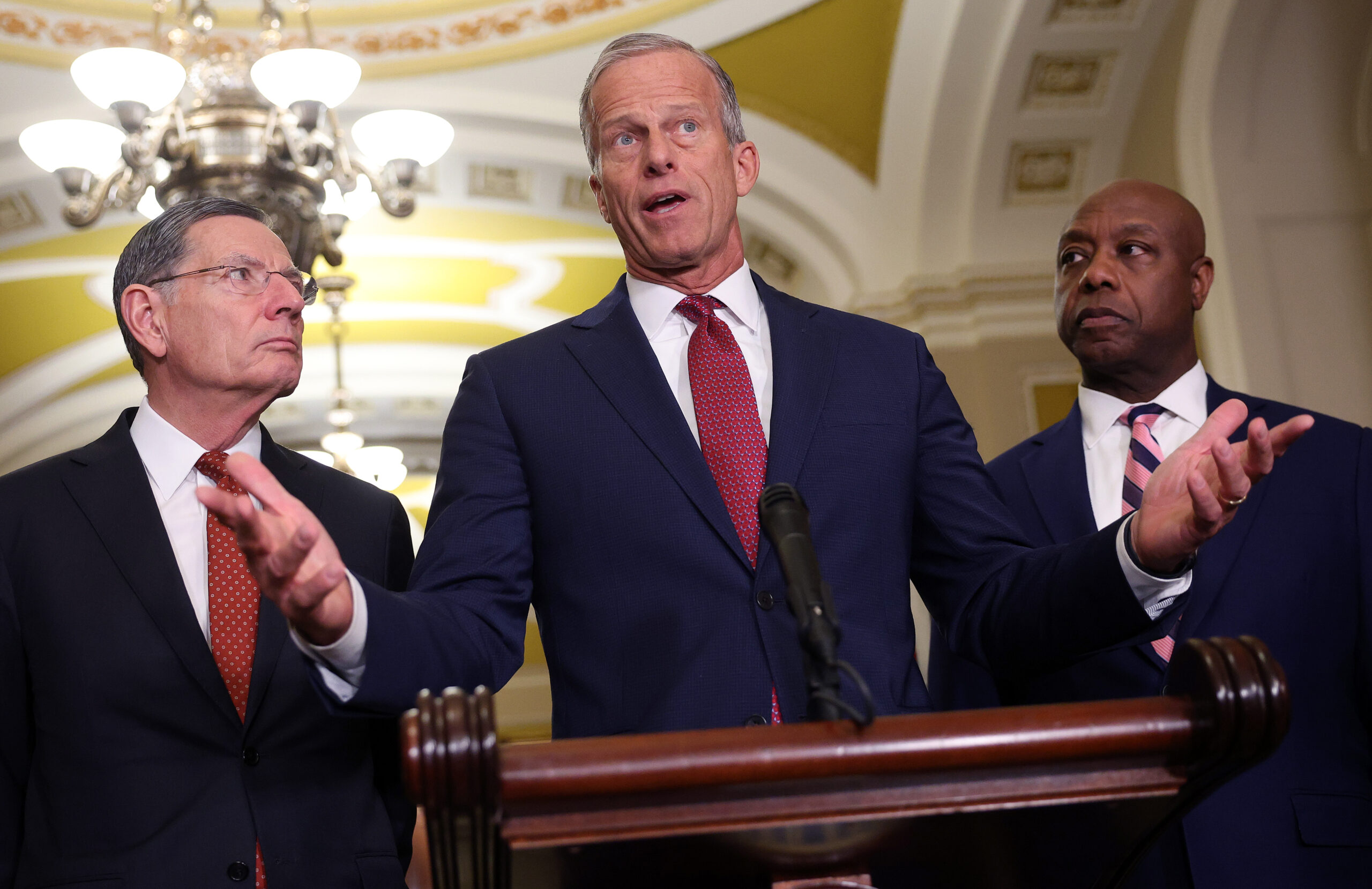 Senate recess at risk if DHS shutdown continues, Thune says