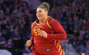 Audi Crooks plays for Iowa State — and for all those who’ve been told their body is too big