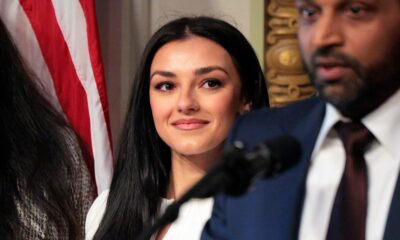 Kash Patel’s girlfriend ignites conspiracy-based feud with MAGA influencers