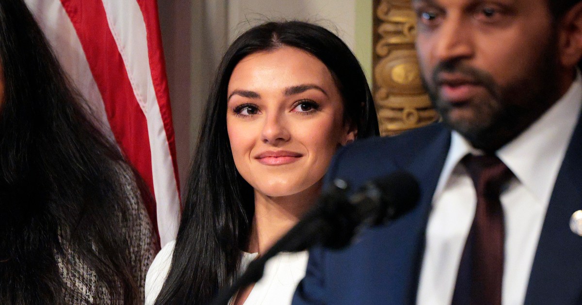 Kash Patel’s girlfriend ignites conspiracy-based feud with MAGA influencers