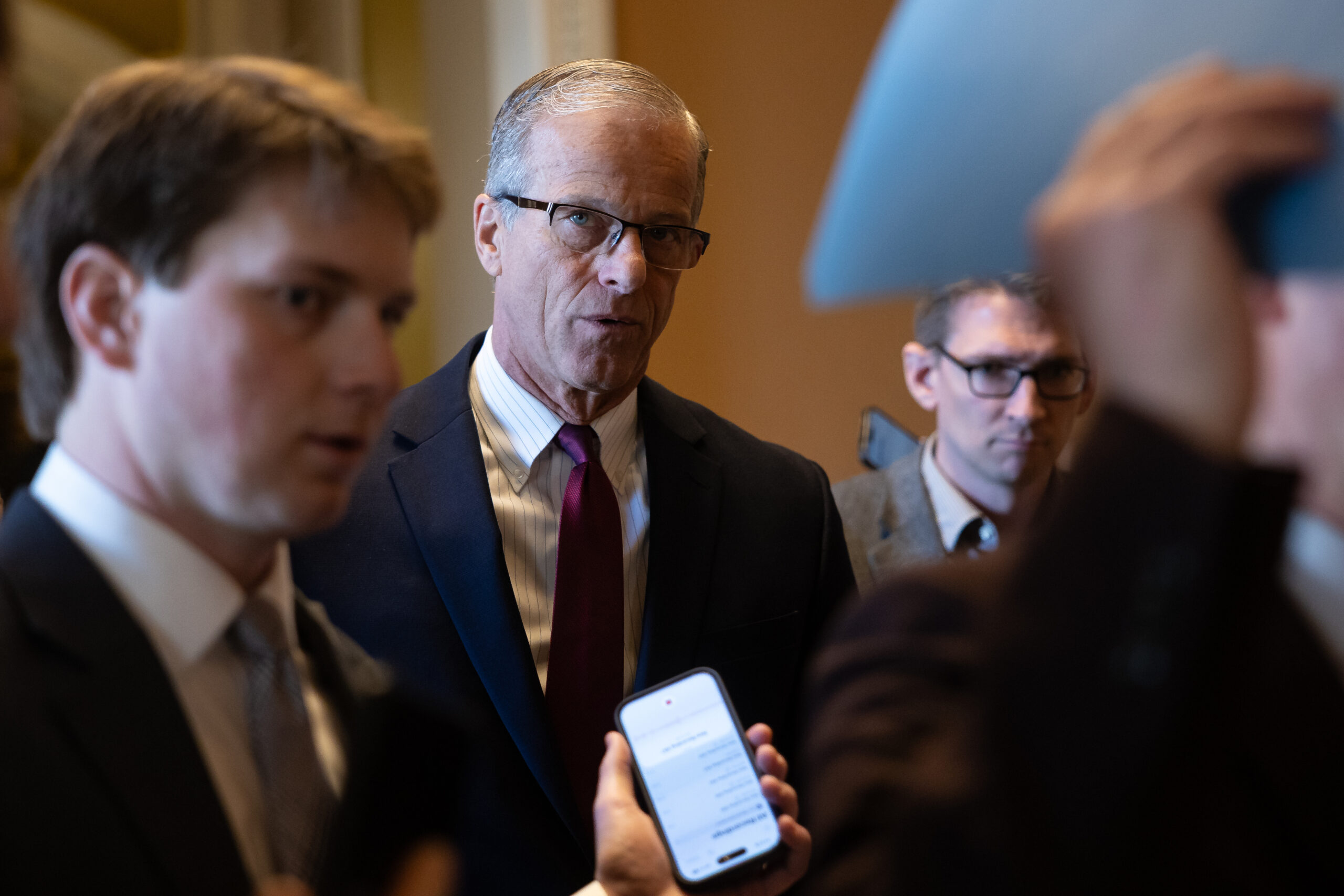 John Thune says he’s aiming to land DHS deal Thursday