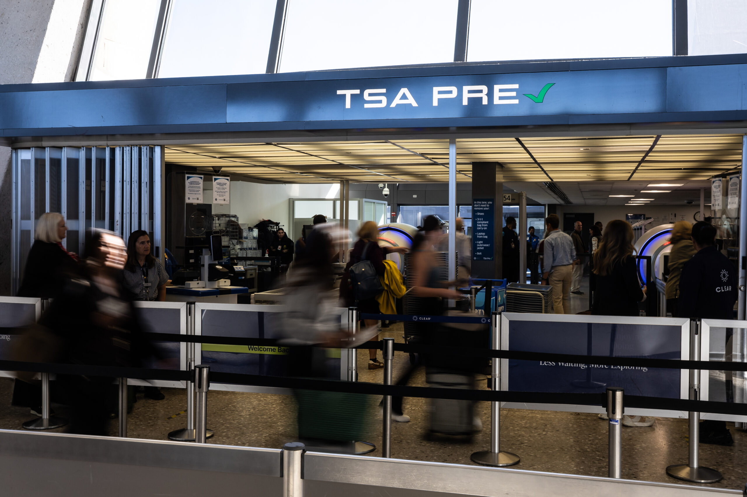 What perks? Lawmakers play down special treatment as airport lines grow