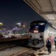 Midnight train from GA: A view of America from the tracks as airports struggle