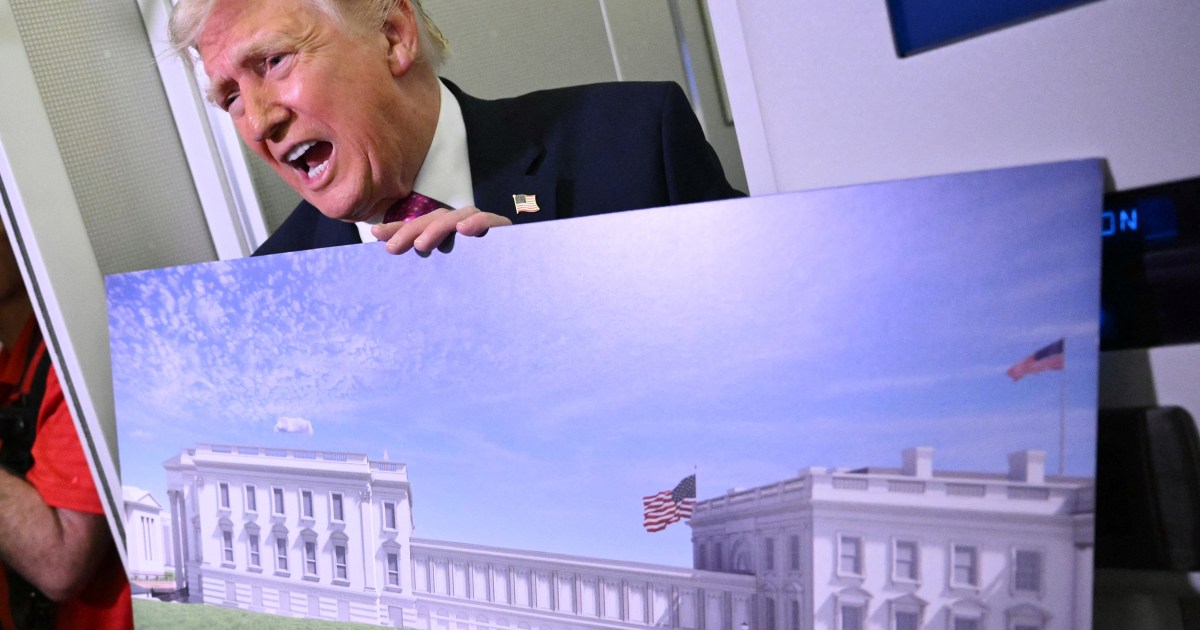 Federal judge orders halt to construction on Trump’s White House ballroom