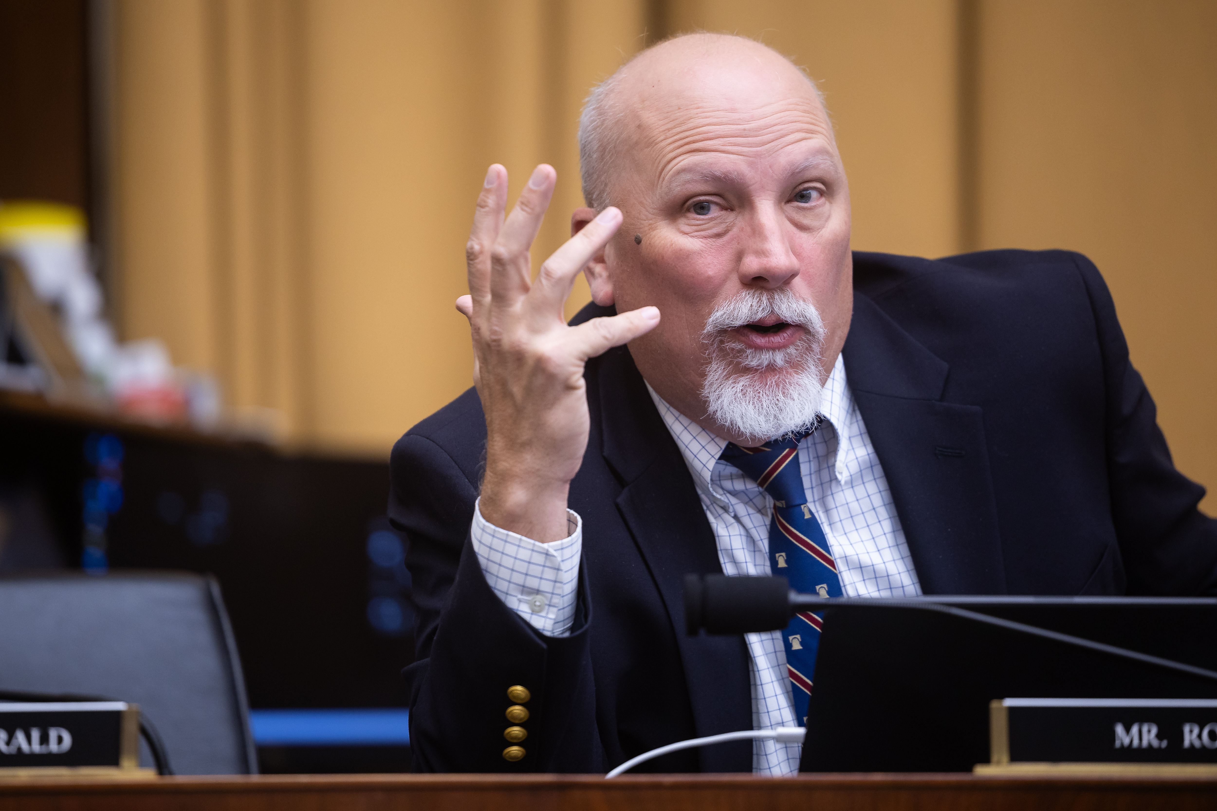 Rep. Chip Roy said most of Lee's critics don't have the 