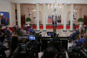 FACT FOCUS: False claims from Trump in address to the nation