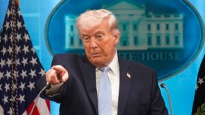 Trump brushes off questions about potential war crimes in Iran