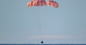 Artemis II mission splashes down, returning to Earth