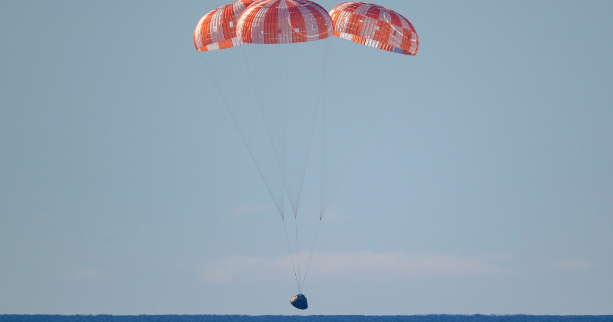 Artemis II mission splashes down, returning to Earth