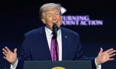 Trump teases upcoming release of UFO documents at Turning Point USA event