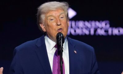 Trump gets roaring ovation on Iran at Turning Point event