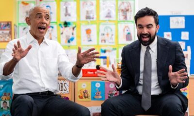 Obama and Mamdani meet for the first time, read to New York City preschoolers