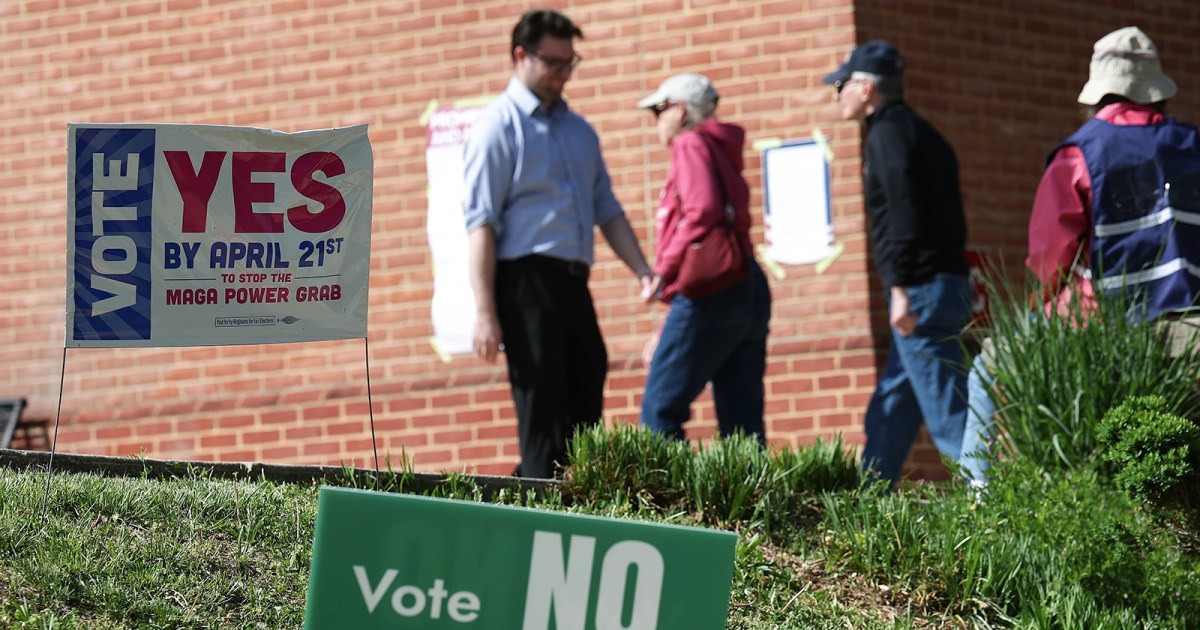 Judge temporarily strikes down Virginia’s redistricting referendum