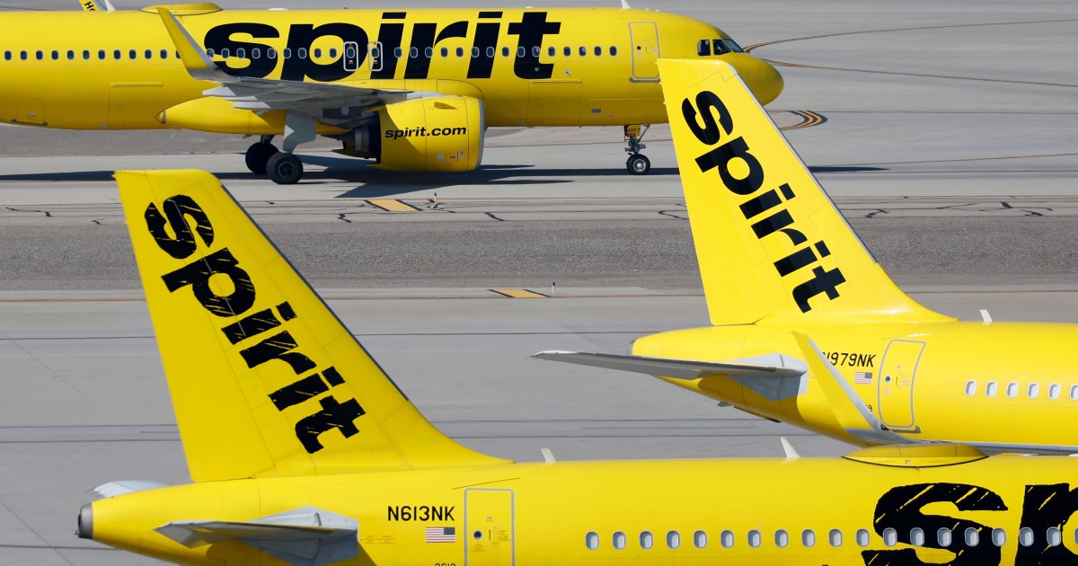 Spirit Airlines says it’s going out of business and is ending operations immediately