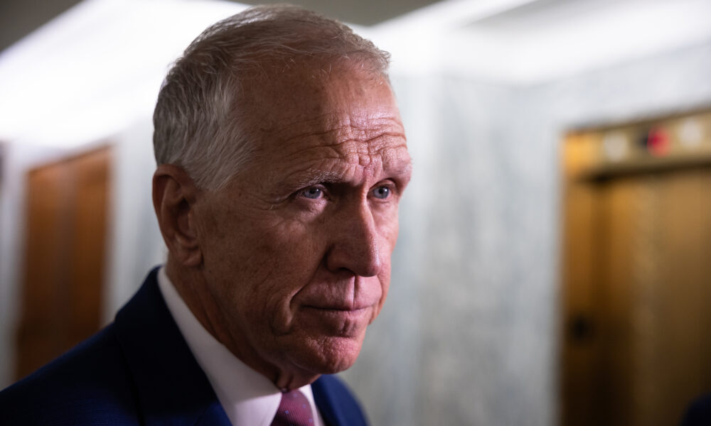 Thom Tillis doubles down on his latest Trump personnel ultimatum