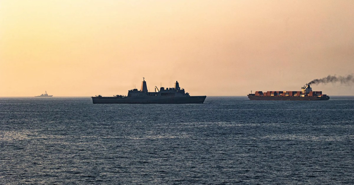 U.S. denies Iran struck a military vessel during new effort to reopen Strait of Hormuz