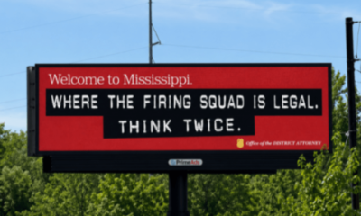 New Mississippi billboard warns criminals: ‘Firing squad is legal’