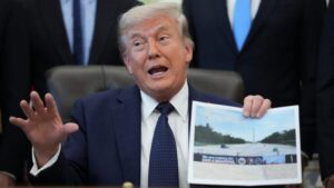 Cost of Trump’s reflecting pool repairs balloon by $11.3 million, to $13.1M