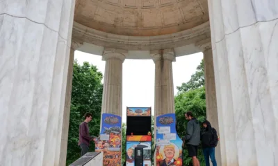 Trump given option to ‘order Diet Coke’ or ‘invade Iran’ in arcade game at D.C. memorial